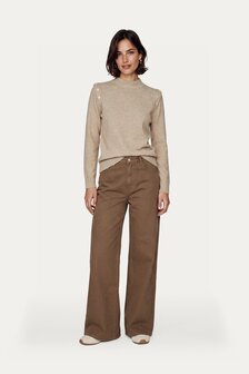 CS The Label trui Kalina khaki
