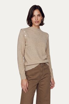 CS The Label trui Kalina khaki