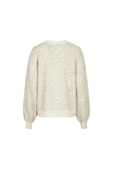 CS The Label trui Karmen woolwhite/sand