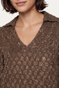 CS The Label Lucy top dark walnut