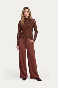 G-Maxx kanten top Gwyneth cappucchino