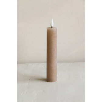 Led set/2 XL dinerkaars oplaadbaar beige