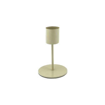 Kandelaar Raye beige voor XL kaars