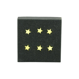 Deco pin star set/4 voor kaars