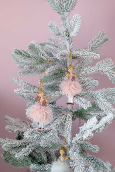 Hanger engel Mia roze