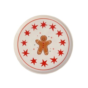 Serveerbord gingerbread man