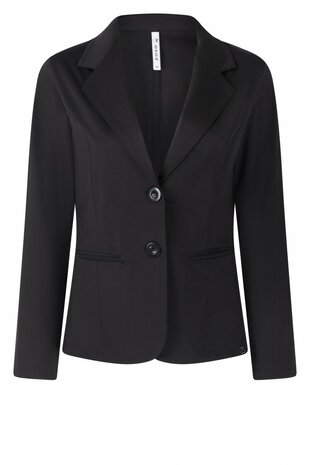 Zoso blazer Jacky travelstof zwart