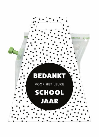 Teabrewer - bedankt schooljaar