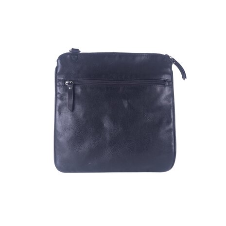 Bag2Bag leren tas Zarko black