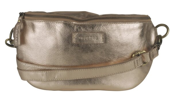 Bag2Bag leren  Verona metallic gold