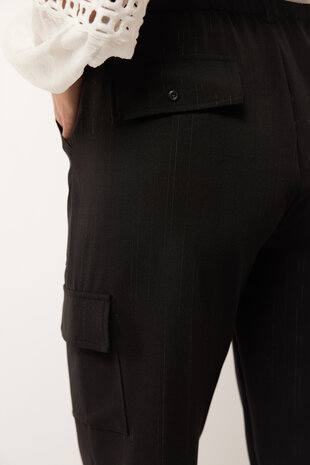 Villa Kado G Maxx broek Ecren zwart