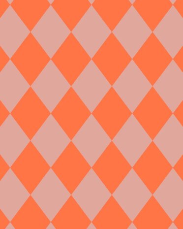 Shopper cottonbag litchi - blood orange
