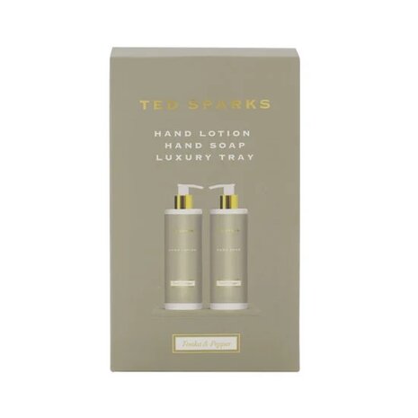 Ted Sparks hand giftset tonka & pepper