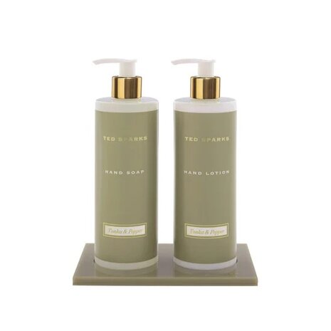 Ted Sparks hand giftset tonka & pepper