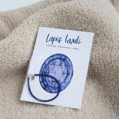 armband edelsteen Lapis lazuli