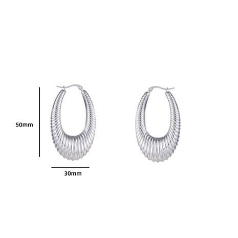 Day & Eve by Go Dutch big oval creole E3742-1