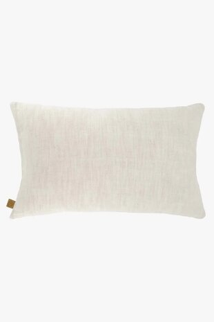 Zusss kussen ginko blad 60x35 peper/zout en camel