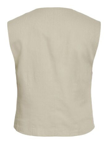 Vila gilet Vijolanda feather gray