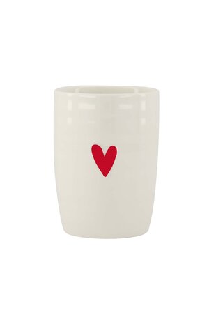 Zusss koffiemok rood hartje
