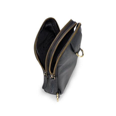 Bag2Bag Leren cross body bag Bodo black