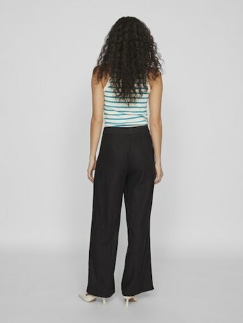 Vila broek vijolanda black