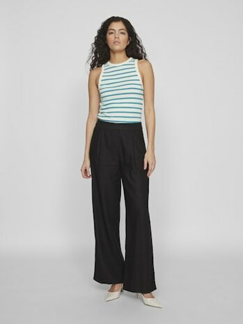 Vila broek vijolanda black