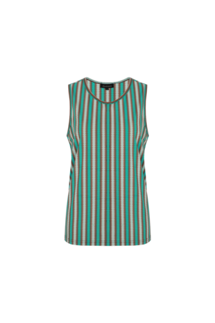 G-Maxx top Lourdes cappuccino/green