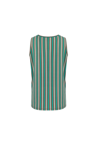 G-Maxx top Lourdes cappuccino/green