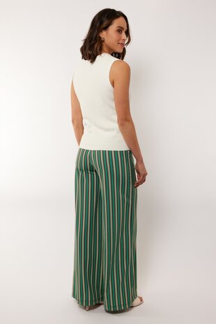 G-Maxx broek Marbella cappuccino/green
