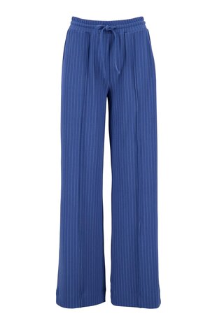 Zusss broek krijtstreep blauw