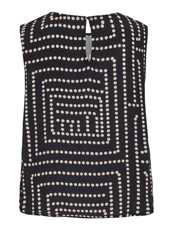 Vila top Vifrelli black- birch