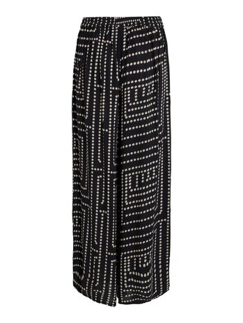 Vila broek vifrelli black - birch