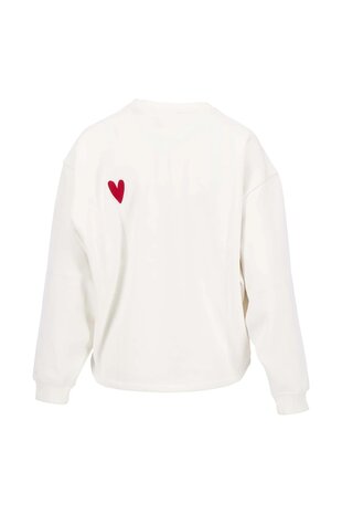 Zusss sweater met borduur hart