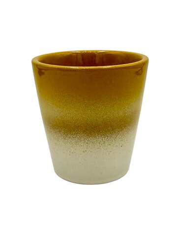 Koffiemok Bobbi geel