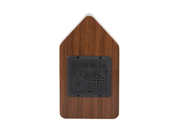 Alarmklok Cuckoo LED darkwood