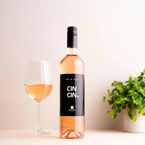 Fles Rosé chin chin