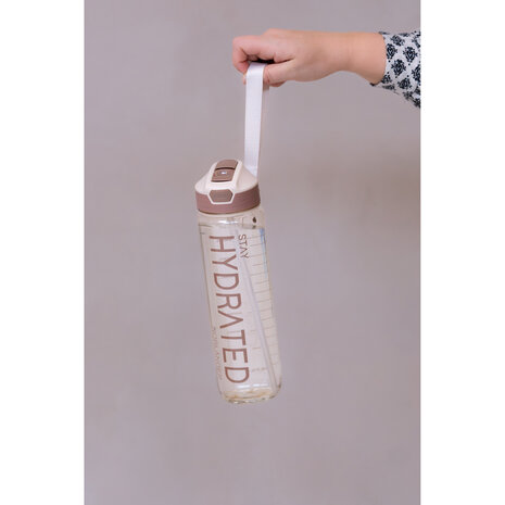 Nörlander waterfles hydrated taupe