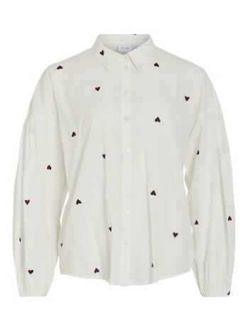 Vila blouse Vistef heart