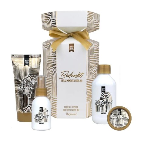 100% Leuk cadeaupakket bedankt - Met 4 relax momenten