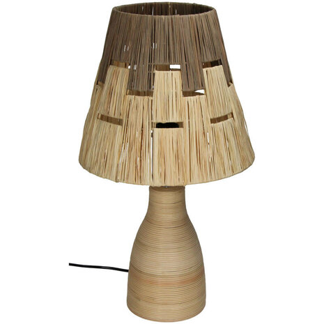 Tafellamp Rotan naturel