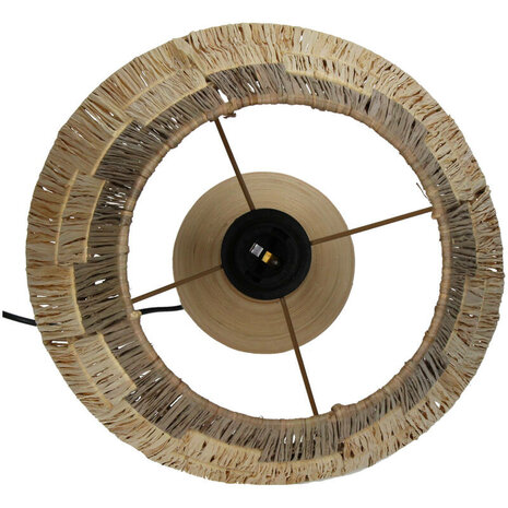 Tafellamp Rotan naturel
