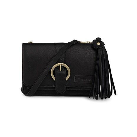Bag2Bag Leren schoudertas Piro black