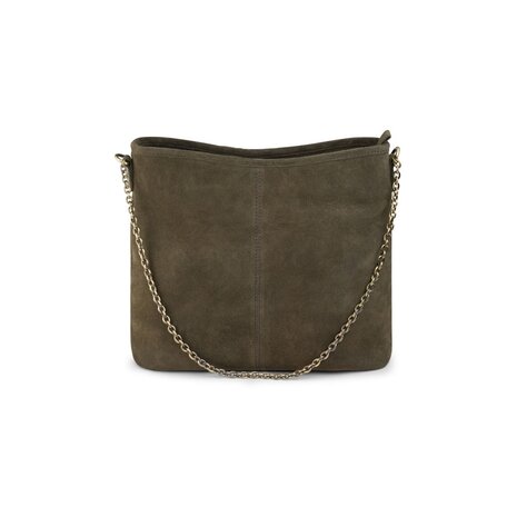 Bag2Bag suede leren tas Sala stone