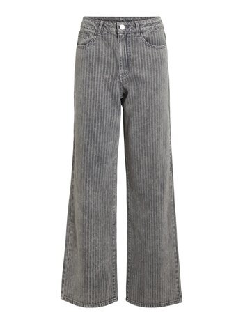 Vila wide leg jeans vifreya grey denim