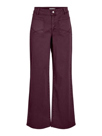 Vila wide leg jeans vilorie fig red 