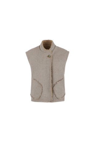 G-Maxx gilet Kamala oak buff/wood ash