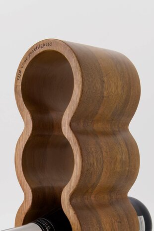 Zusss wijnrek hout naturel