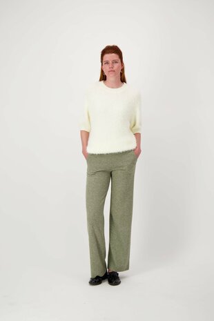 Zusss visgraat broek moss green