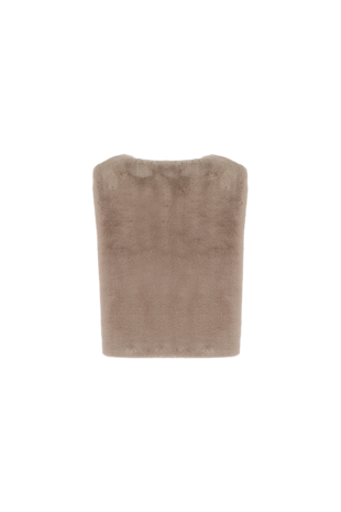 G-Maxx gilet Lalita grey brown