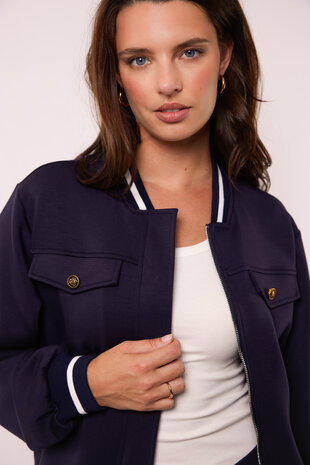 G-Maxx bomber jasje Ninon dark knight blue